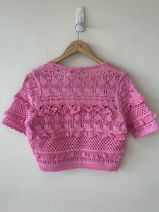 Zara Short Sleeve Top Size Small