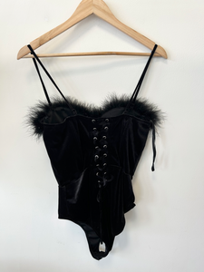 Windsor Womens Tops Bodysuit Size Large