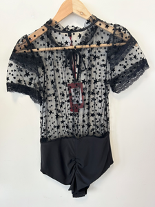 Womens Tops Bodysuit Size Extra Small